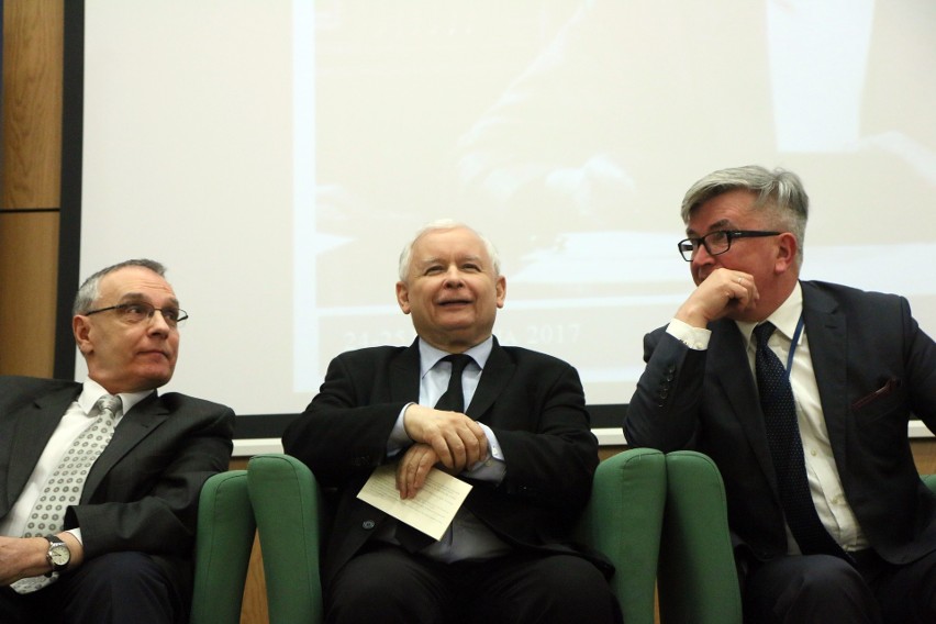 Jarosław Kaczyński na KUL. Przyjaciele i współpracownicy wspominali prof. Zytę Gilowską 