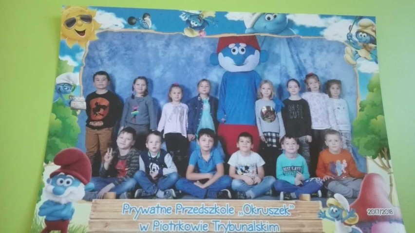 Smerfy, Przedszkole Okruszek, Piotrków Trybunalski