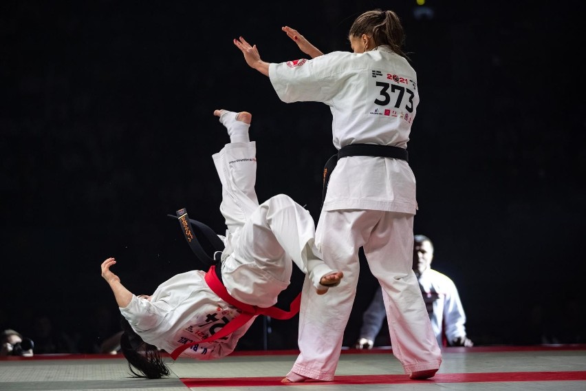 20.11.2021, Taruon Arena Kraków: mistrzostwa świata w karate...