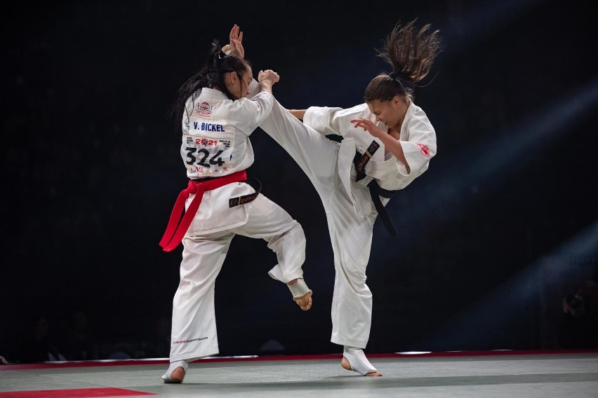 20.11.2021, Taruon Arena Kraków: mistrzostwa świata w karate...