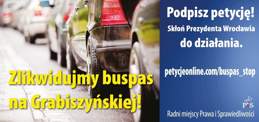 Petycja do Prezydenta Wrocławia w sprawie likwidacji buspasa...