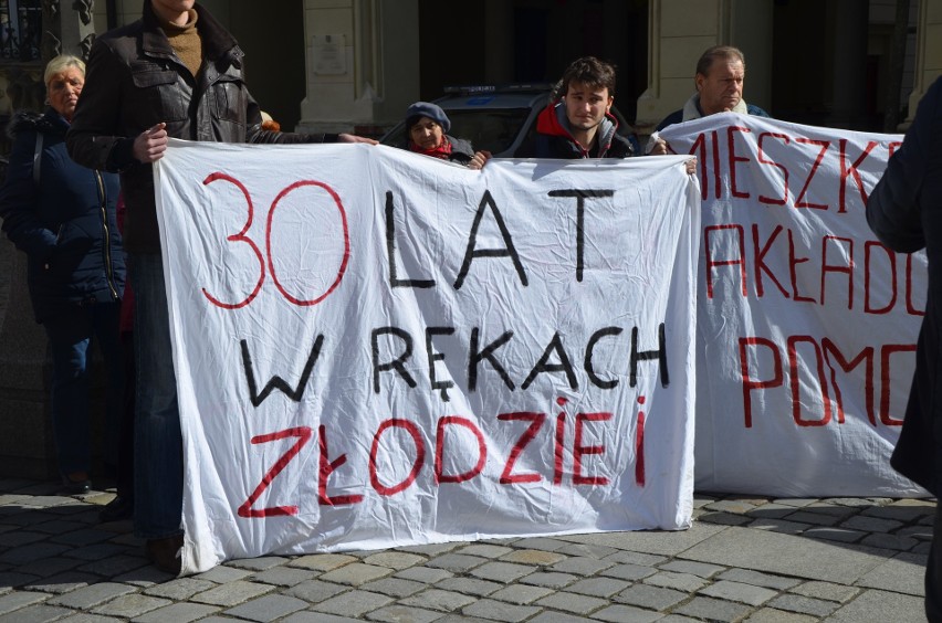 W czwartek (16 marca) na wrocławskim rynku odbył się protest...