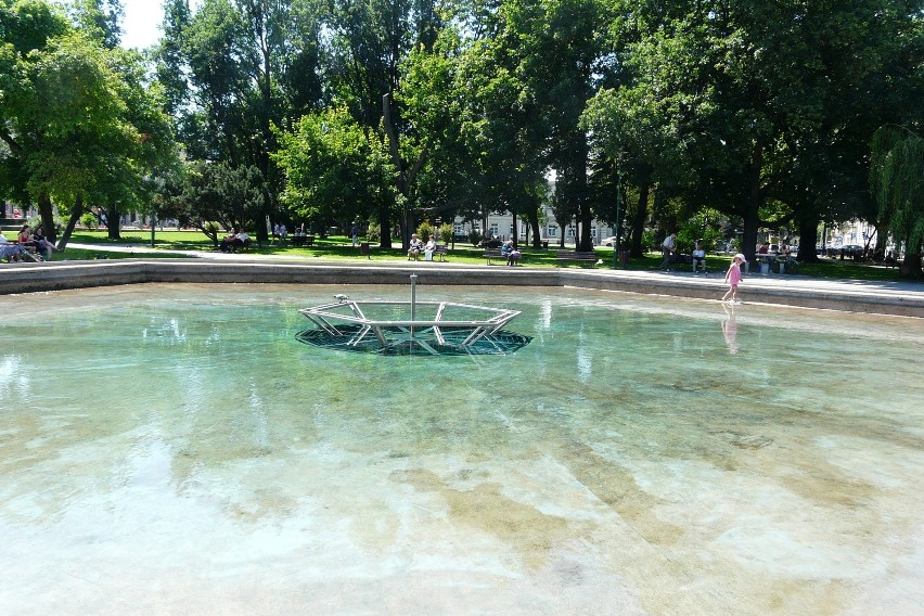 Nie działa fontanna na placu Litewskim