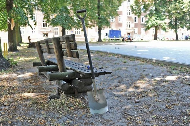 Czworobok na Wildzie w remoncie. Atrakcje na podwórzu we wrześniu