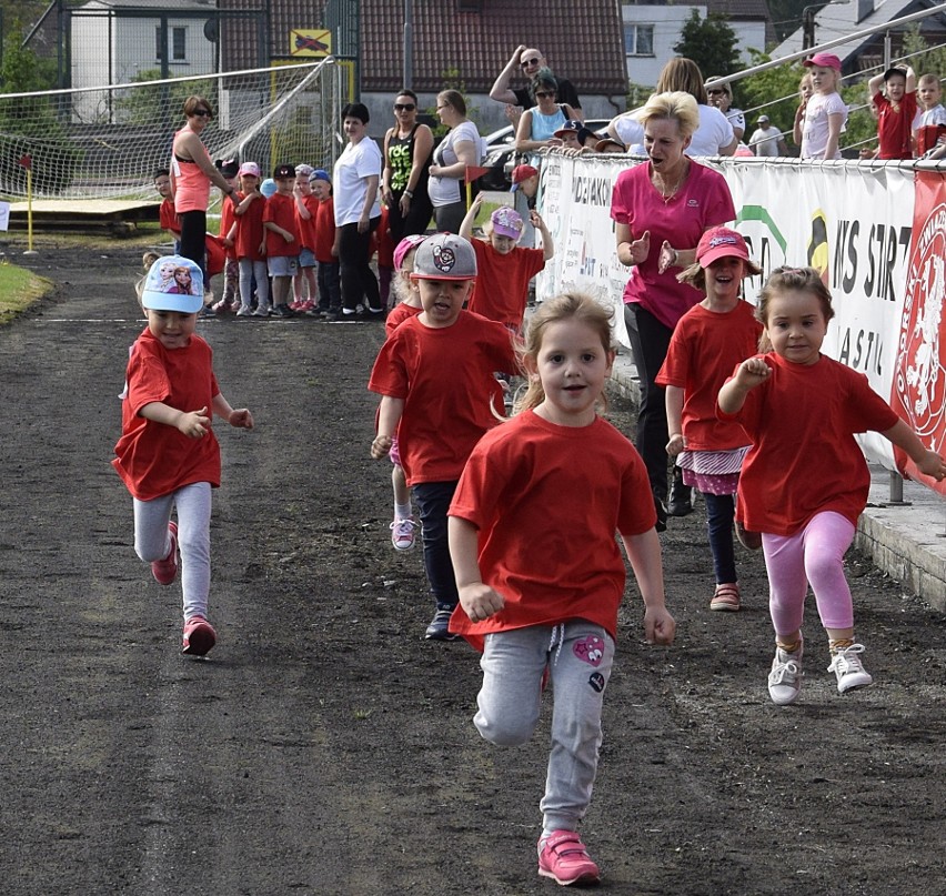 Maraton miasteckich przedszkolaków