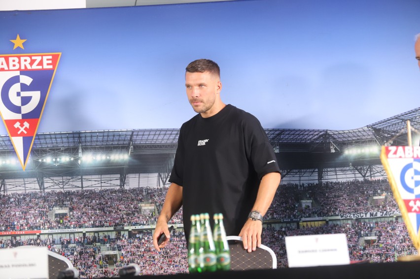 Łukasz Podolski podpisał roczny kontrakt z Górnikiem Zabrze...