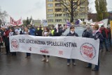 Gdańsk: Manifestacja związkowców pod hasłem "Dość lekceważenia społeczeństwa" [ZDJĘCIA]