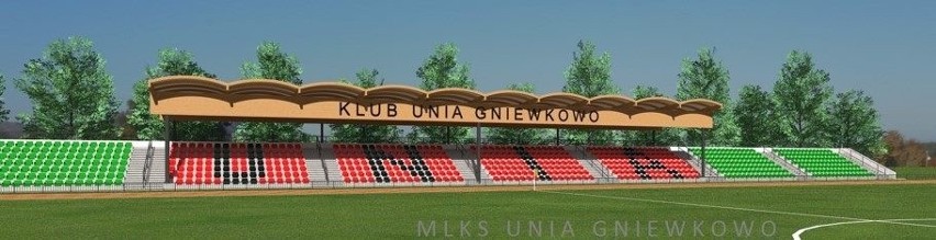 Stadion Unii Gniewkowo zostanie przebudowany. Boisko ma być...