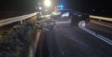 Wypadek peugeota i bmw na obwodnicy Wojnicza, przyczyną nieustąpienie pierwszeństwa, 12.03.2021 [ZDJĘCIA]