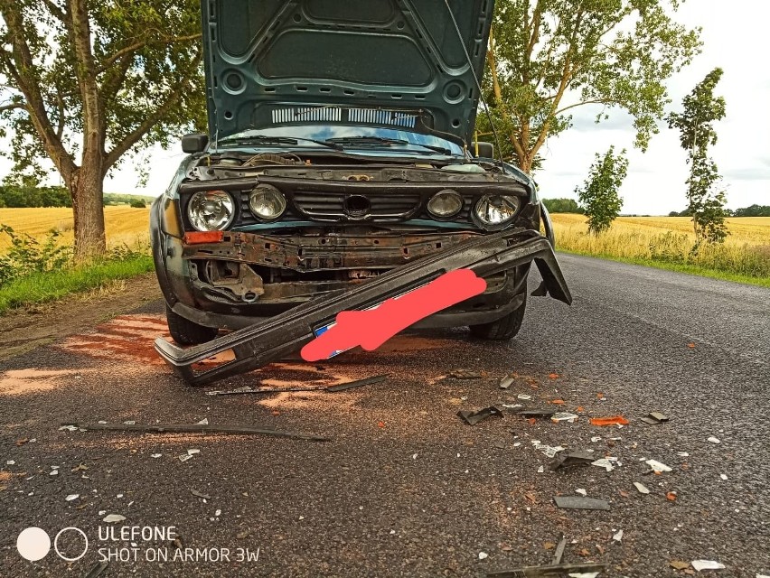 Wypadek na trasie między Złocieńcem, a Drawskiem Pomorskim