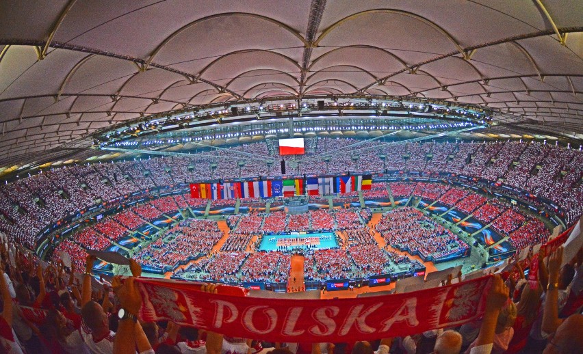 Stadion Narodowy w Warszawie.