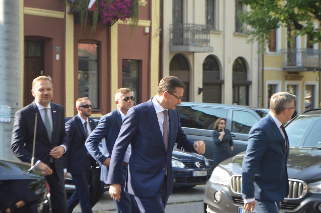 Premier Mateusz Morawiecki odwiedził w czwartek, 6 września Częstochowę