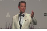 Matthew McConaughey jako 2534. osoba w hollywoodzkiej Alei Gwiazd [WIDEO]