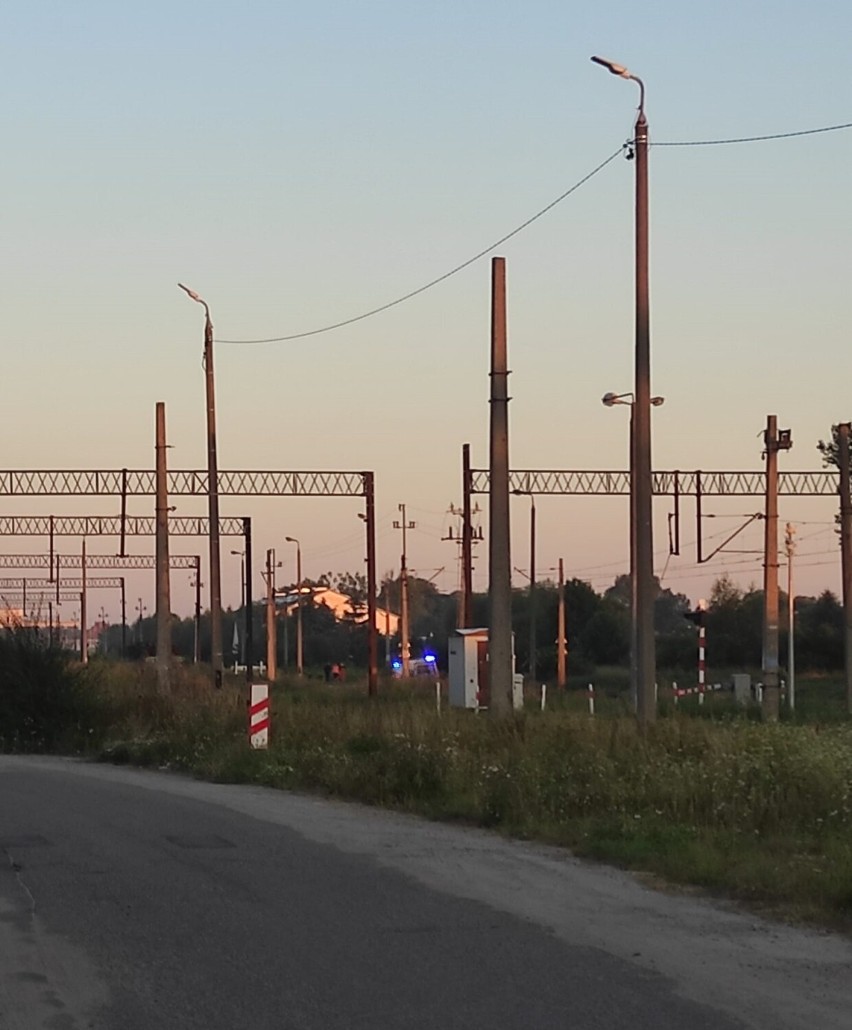 Malbork. Śmiertelny wypadek na torach. 52-letni mężczyzna został potrącony przez pociąg