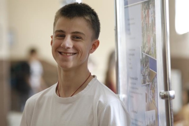 Wojtek Adamczyk pokonał 400 rywali z całej Polski w konkursie literackim dla gimnazjalistów.
