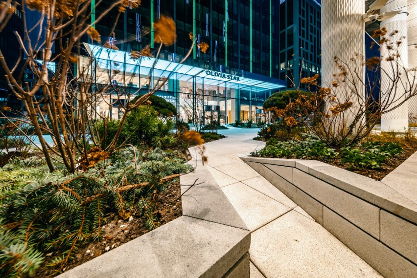 Olivia Business Centre, największy kompleks biurowy na północy kraju ma kieszonkowy ogród [ZDJĘCIA]