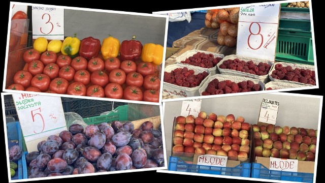 Zobacz na kolejnych slajdach, jakie były ceny warzyw i owoców na kieleckich bazarach w piątek, 8 września >>>