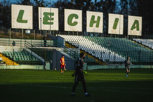 Lechia Gdańsk podczas sparingu z Chojniczanką Chojnice przy Traugutta (16.01.2020)