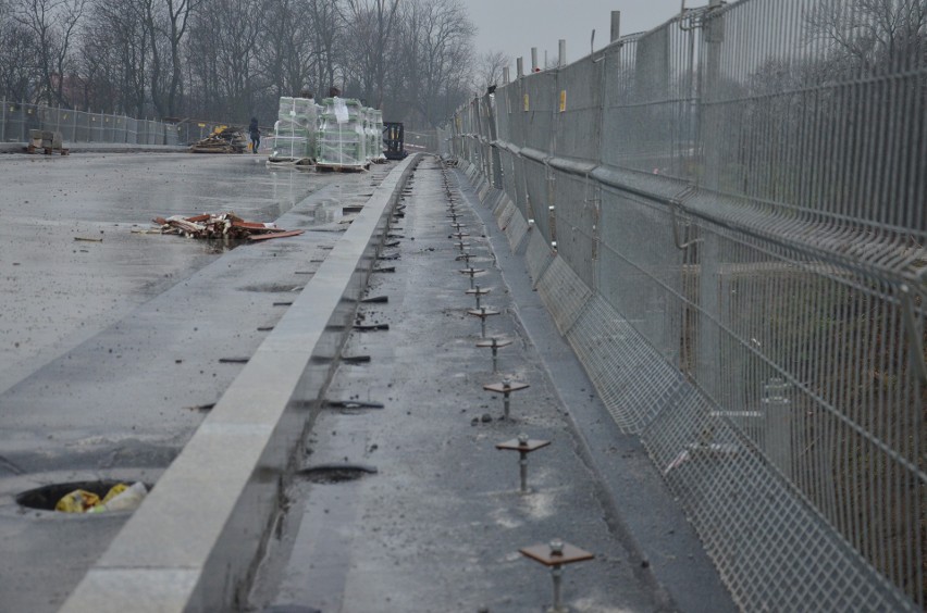 Kilka dni temu budowę nowego mostu odwiedził Władysław...