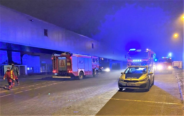 W zakładach papierniczych Velvet doszło do pożaru na linii produkcyjnej.