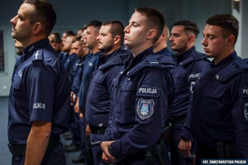 Świętokrzyscy policjanci rywalizowali w Turnieju Par Patrolowych. Najlepsi w województwie funkcjonariusze z Ostrowca. Zobacz zdjęcia 