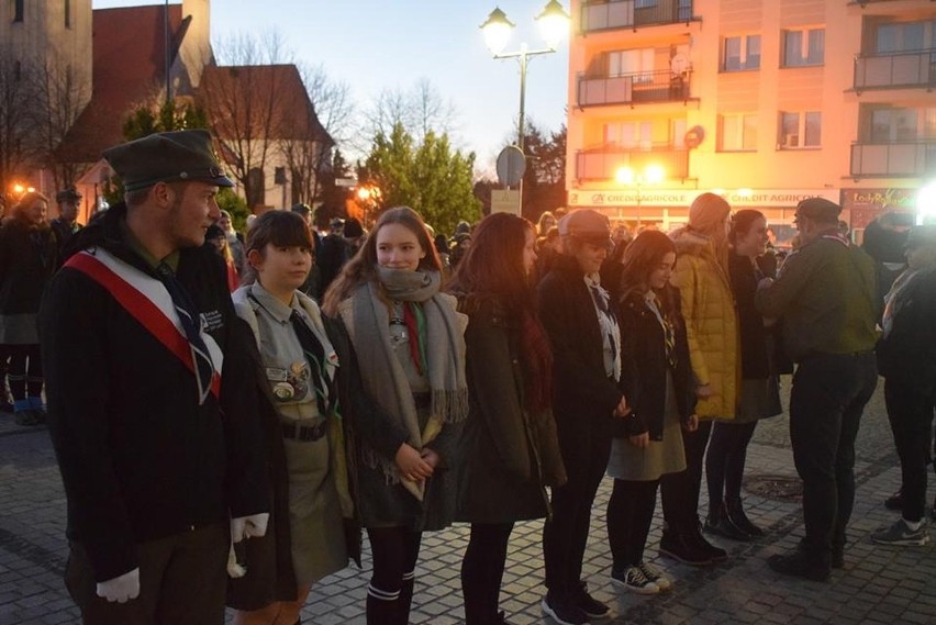 Harcerze z 3. Szczepu Feniks z Olesna.