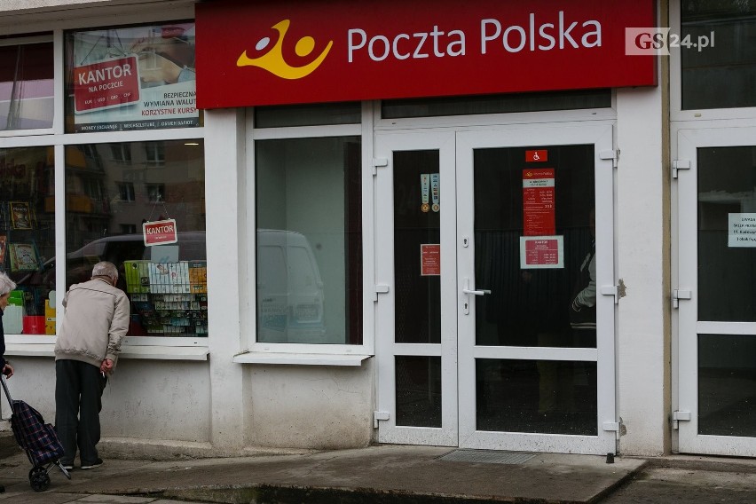 Dziwna substancja na poczcie przy ul. Włościańskiej w Szczecinie