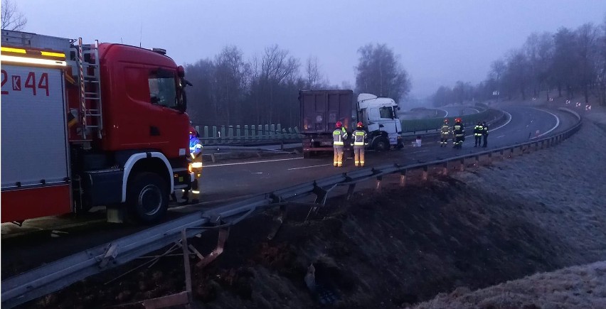 Utrudnienia na zakopiance dziś spowodował wypadek w...