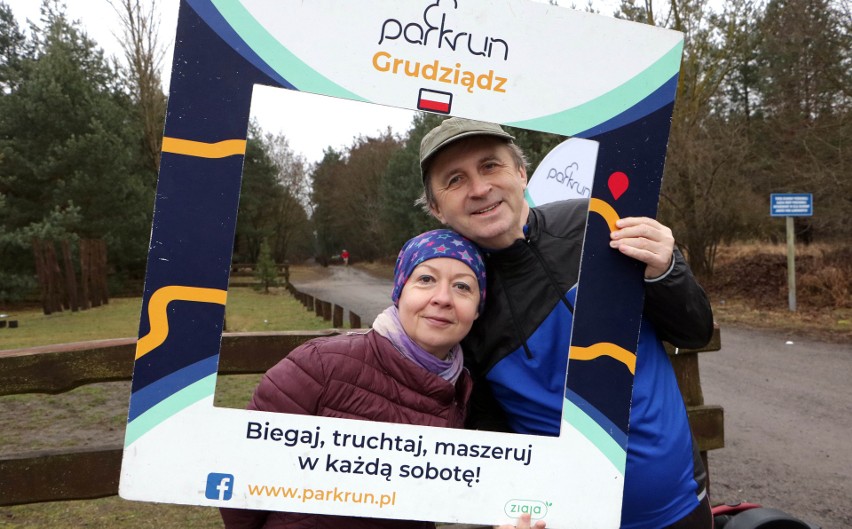 W pierwszy poranek 2022 roku organizatorzy Park Run...