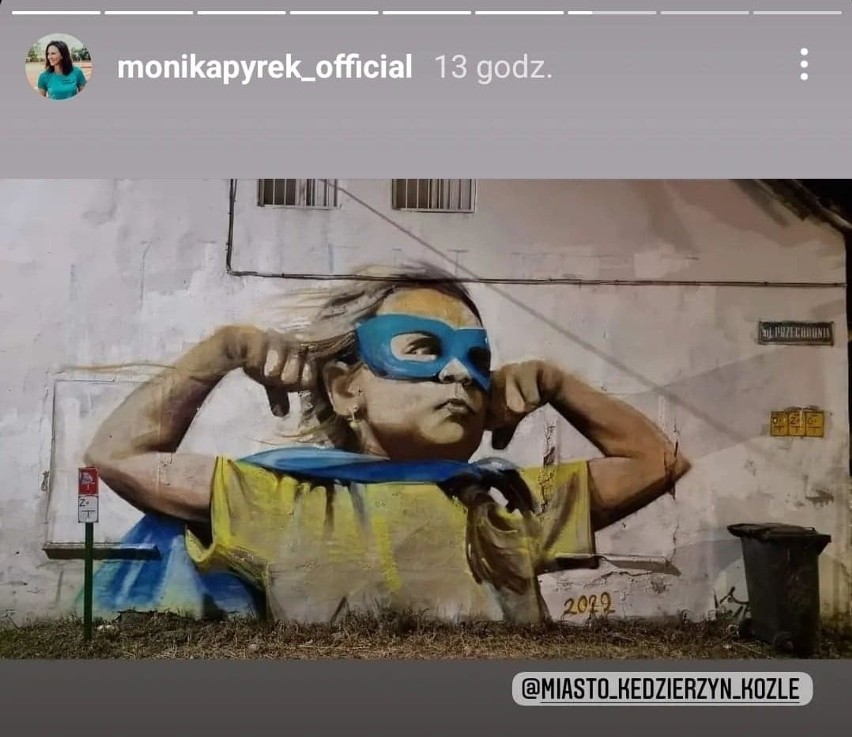 Niezwykły mural z Kędzierzyna-Koźla został zauważony już w...