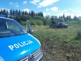 Giby. Wypadek zablokował DK 16. Pijany kierowca dachował koło kościoła. Pasażerka ranna