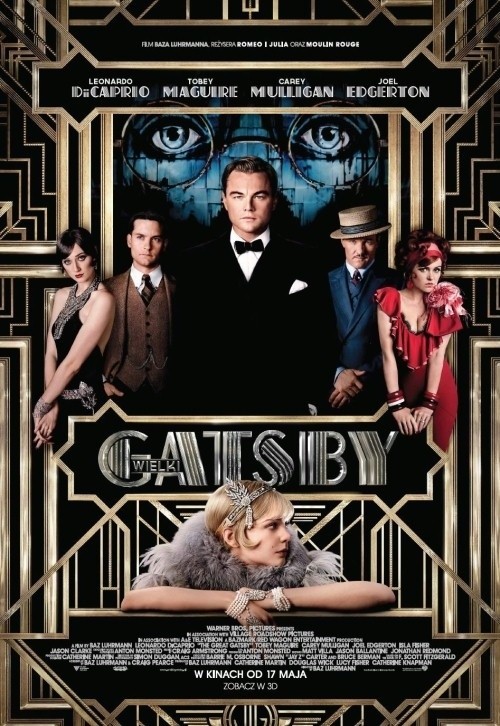 Wielki Gatsby - plakat filmu