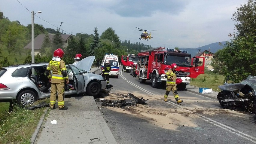 Krzeczów. Śmiertelny wypadek na zakopiance                  