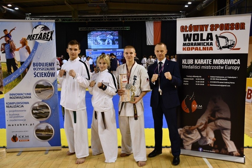 Piotr Węgliński z Klubu Karate Morawica zdobył srebrny medal na mistrzostwach Polski w Radzyminie [ZDJĘCIA]