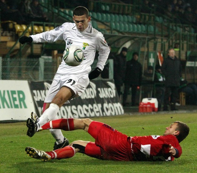 Ricardinho gra bardzo dobrze, czy to jego obserwował Marek Jóźwiak w meczu z Dolcanem?