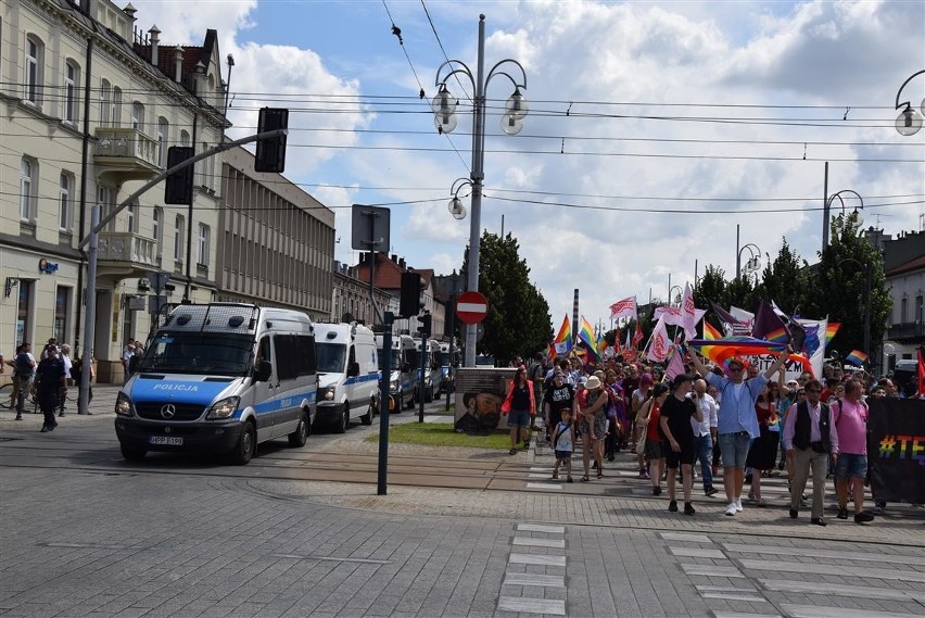 I Marsz Równości w Częstochowie. Były próby jego...