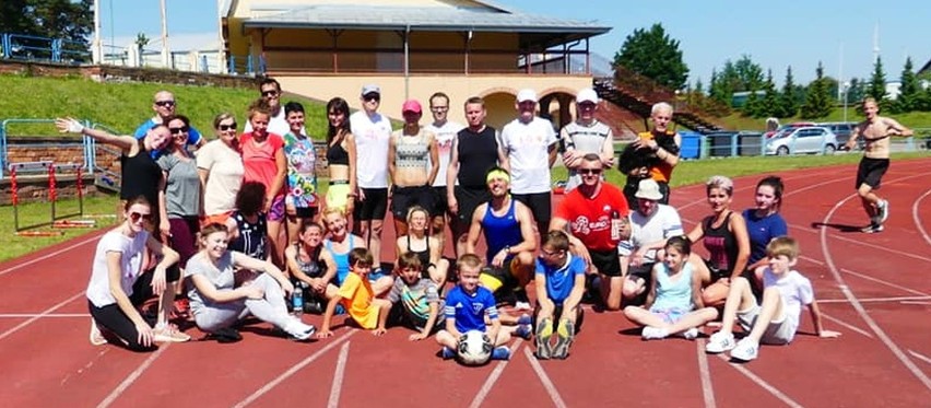 Na stadionie lekkoatletycznym w Kielcach w sobotę...