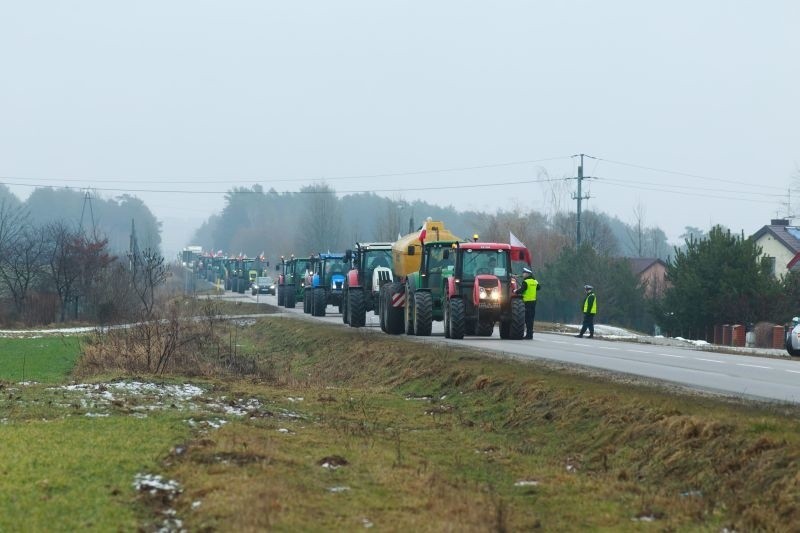 Podlascy rolnicy jadą blokwać Warszawę