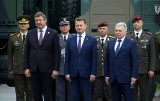 Ministrowie Polski, Litwy i Ukrainy w Lublinie na święcie Wielonarodowej Brygady