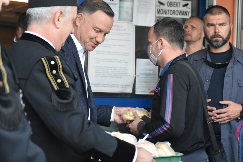 Andrzej Duda w Jastrzębiu-Zdroju...