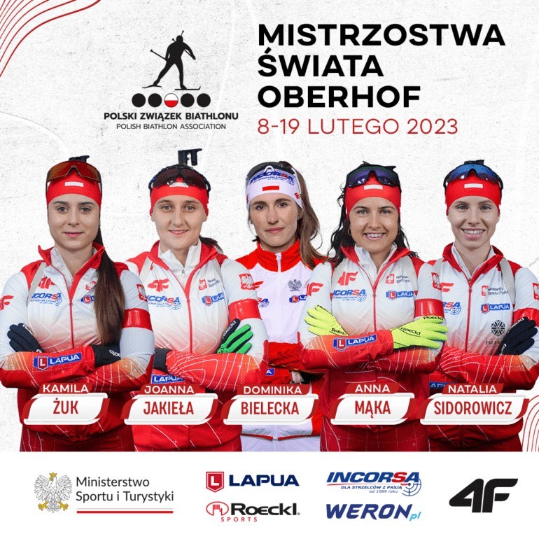 MŚ w biathlonie - w reprezentacji Polski zawodnicy z Katowic, Wodzisławia i Żywca! Start już 8 lutego 2023 r.
