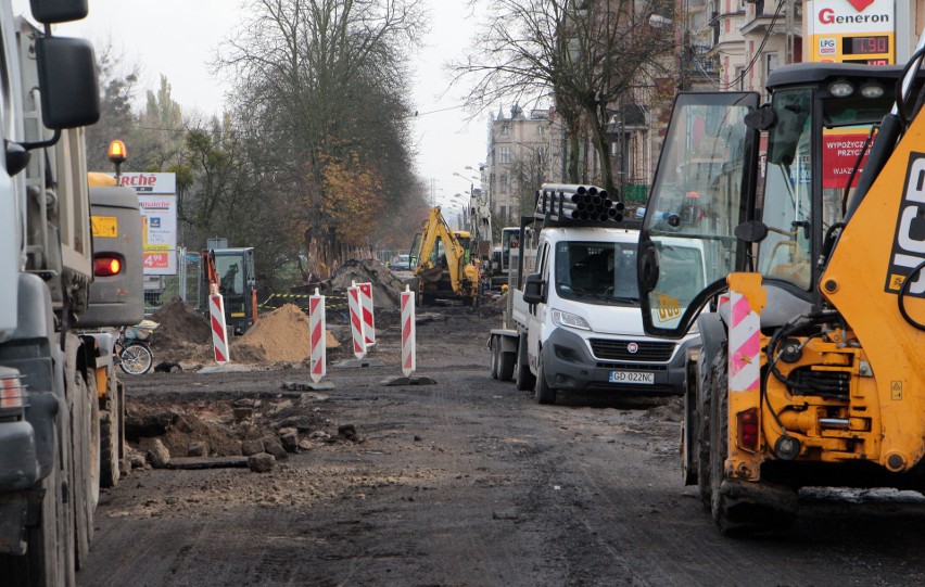 Remont ulicę Rapackiego w Grudziądzu rozpoczął się pod...