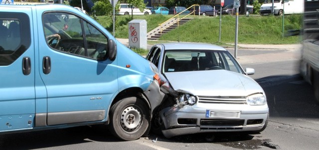 Na szczęście na skutek zderzenia nikt nie ucierpiał.