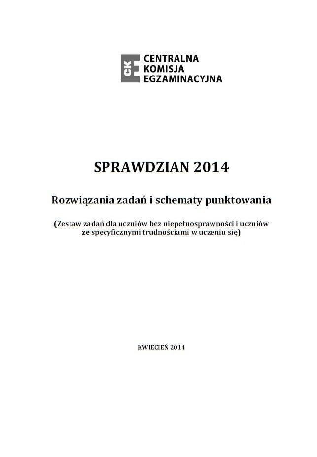 Sprawdzian TEST szóstoklasisty 2015: Pytania i odpowiedzi...