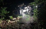 Tragedia w lesie pod Tarnowem. W trakcie zwózki drzewa w Rychwałdzie zginął mężczyzna. Przygniótł go ciągnik