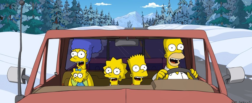 Kadr z serialu "Simpsonowie"