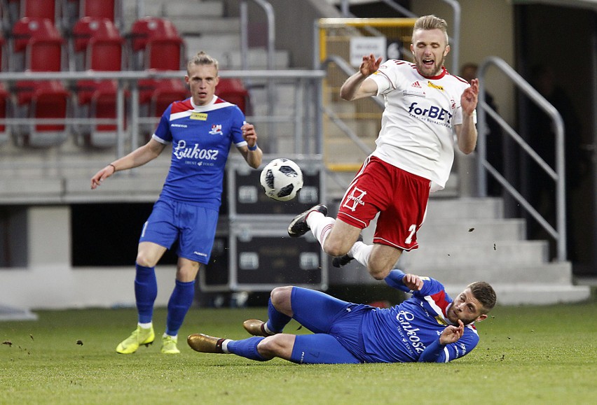 ŁKS Łódź wygrał z Podbeskidziem 3:0