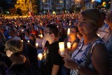 Łańcuch Światła: sobotni protest przed Sądem Okręgowym w Katowicach ZDJĘCIA 