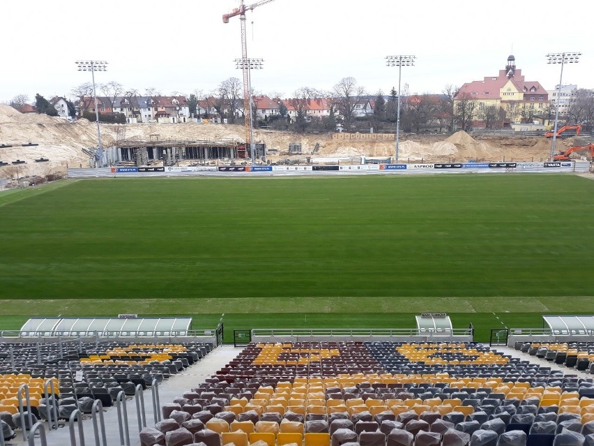 Stadion Pogoni - stan na koniec lutego 2021.