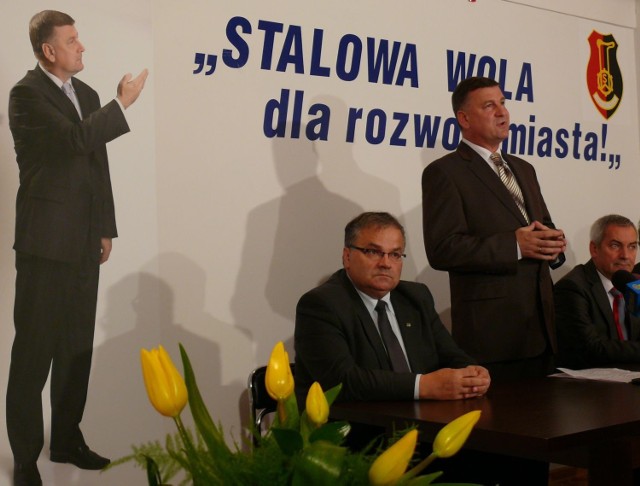 Stanisław Siembida na starcie do przedwyborczej walki.